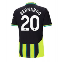 Manchester City Bernardo Silva #20 Fußballbekleidung Auswärtstrikot 2024-25 Kurzarm